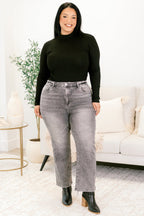 Made The Call Jeans, Gray