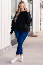 Magisch perfekter Pullover, Schwarz