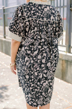 Make My Night Dress, Black-Cream
