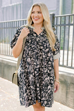 Make My Night Dress, Black-Cream