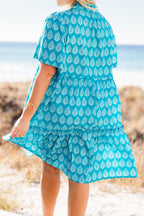 Making My Move Kleid, Blau