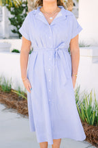 Making Tidal Waves Kleid, Blau