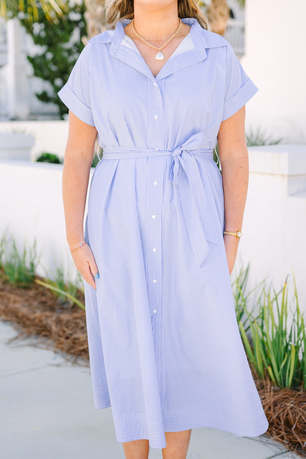 Making Tidal Waves Kleid, Blau