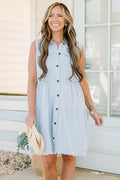 May Me Dress, Light Denim