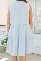 May Me Dress, Light Denim