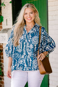 Meadow Muse Blouse, Dark Blue