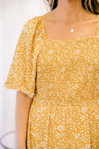 Meant Everyword Dress, Yellow