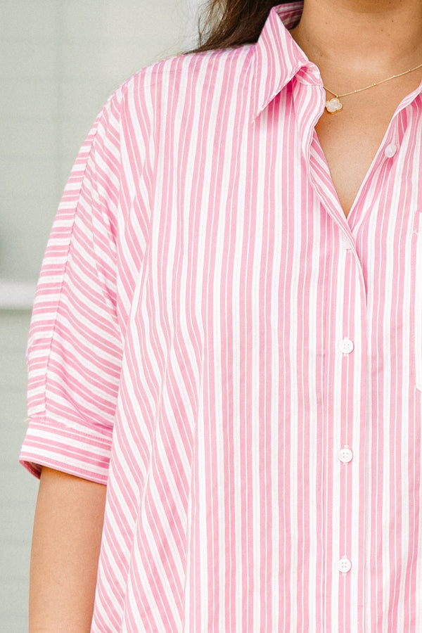 Meant To Be Mine Top, Pink