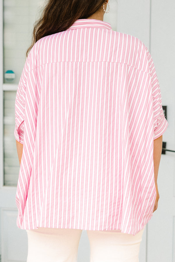 Meant To Be Mine Top, Pink