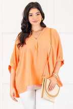 Meet Me After Midnight Top, Coral