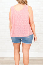 Triff mich im Spring Tank, Pink