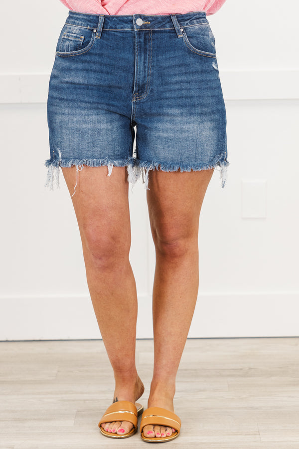 Meet You There Shorts, mittlere Waschung