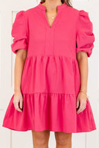 Meet Me In The Middle Kleid, Orchid