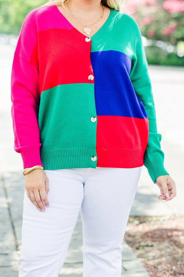 Minding Mine Cardigan, Multi
