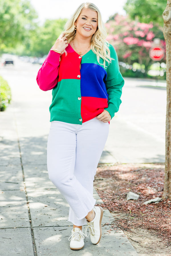 Minding Mine Cardigan, Multi