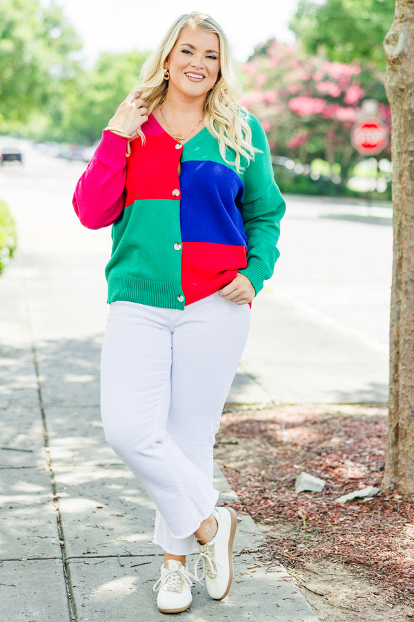 Minding Mine Cardigan, Multi