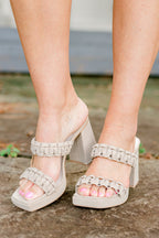 Minding My Own Heels, Taupe