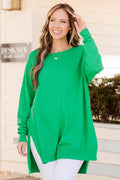 Miss Who You Were Pullover, Kelly Green
