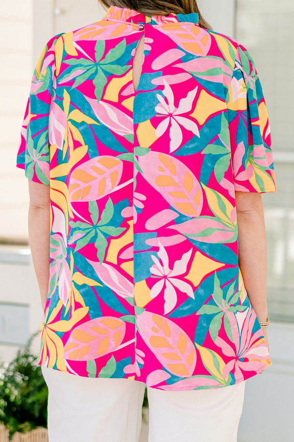 Mood Setter Top, Fuchsia
