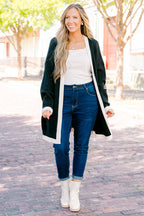 Moonlight Waltz Cardigan, Black/Cream