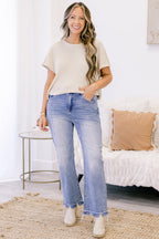 Morning Coffee Runs Jeans, mittlere Waschung
