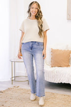 Morning Coffee Runs Jeans, mittlere Waschung