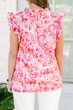 Morning Markets Top, Pink