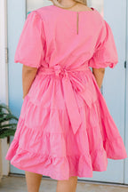 My Best Chapter Dress, Pink