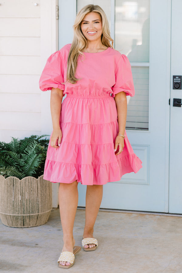 My Best Chapter Dress, Pink