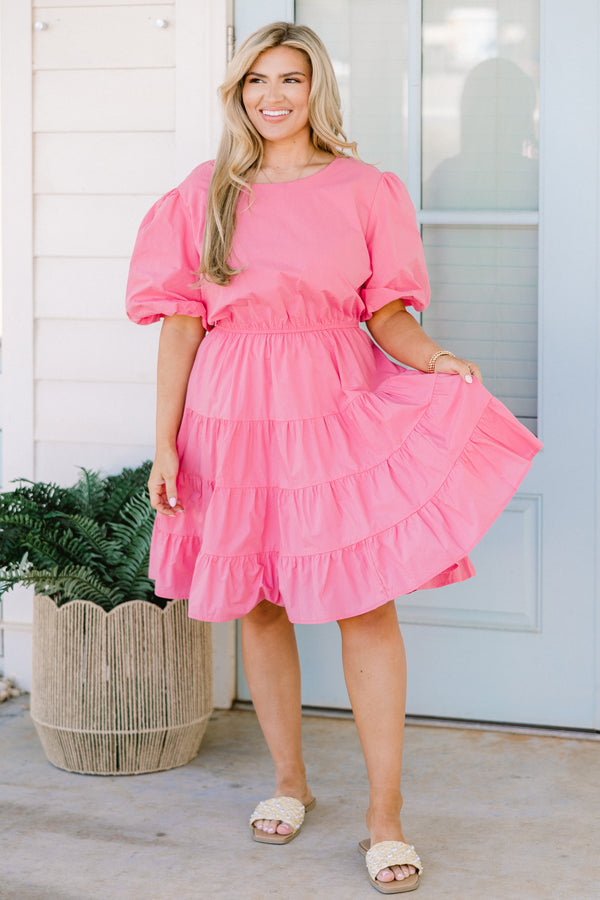 My Best Chapter Dress, Pink