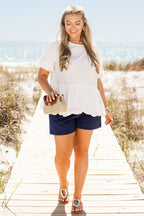 My Call Top, White