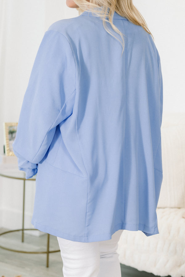 My Delight Blazer, Sky Blue