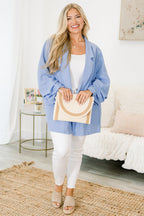 My Delight Blazer, Sky Blue