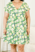 My Heart Is An Open Door Dress, Green