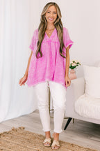 My Love For Dance Top, Bright Mauve
