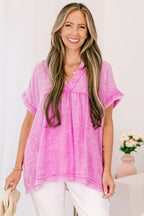 My Love For Dance Top, Bright Mauve