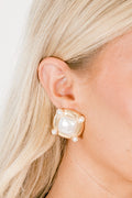 My Only Muse Earrings, Pearl