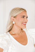 My Only Muse Earrings, Pearl
