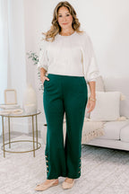 My Signature Look Pants, Hunter Green