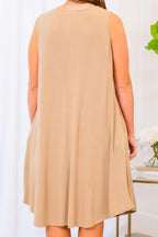 My Travel Companion Dress, Ash Mocha