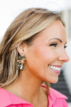 Mystic Sands Earrings, Gold