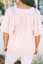 Nautical Breeze Top, Brown Stripe