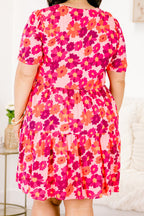 Never Growing Up Babydoll Dress, Pink