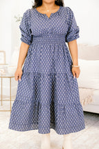 Never Turning Back Dress, Blue