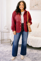 New Chapters Jacket, Burgundy