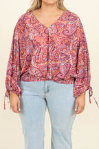 New Perspective Top, Mauve Mix
