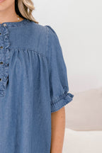 No Better Time Dress, Denim