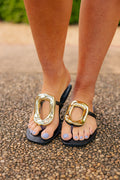Sandalen „No Comparison“, Schwarz