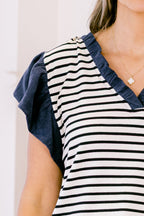 No More Clouds Top, Navy