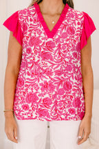 No More Clouds Top, Pink